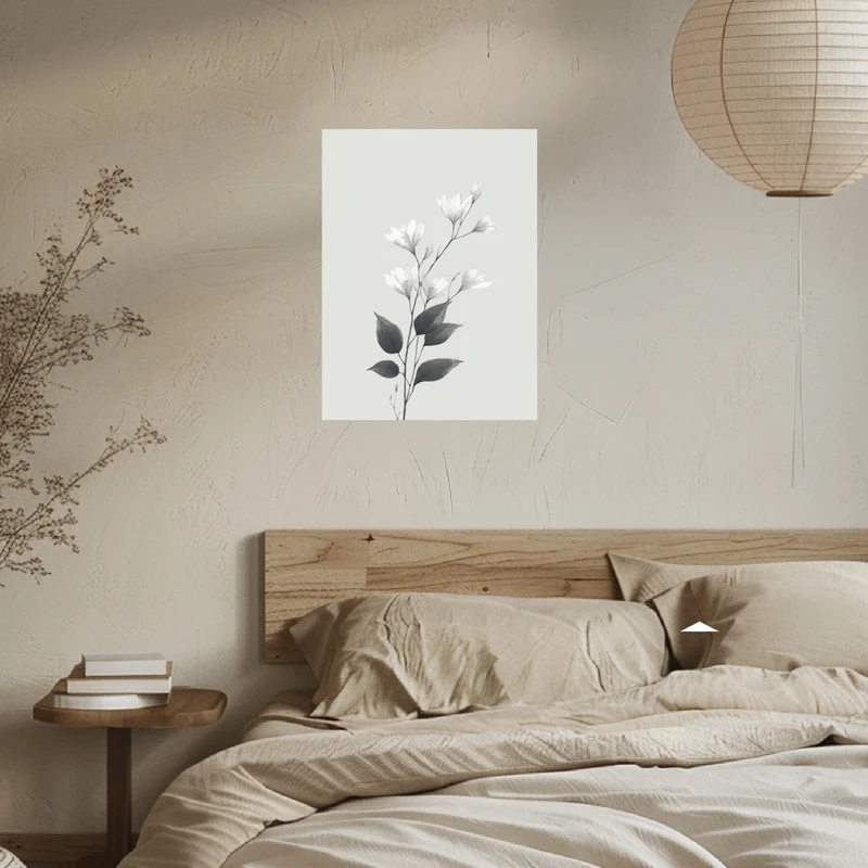 Zarte Kirschblüten Poster