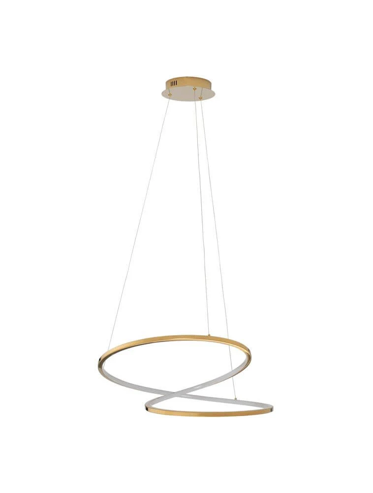 Girish LED Pendelleuchte Ø 60cm 3000K Gold