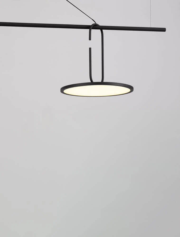 Opi LED Pendelleuchte Horizontal 3000K Schwarz