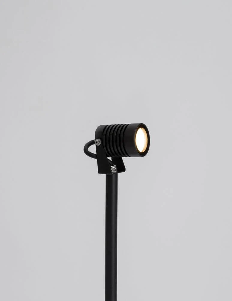 Fend LED Außenwandleuchte Poller 3000K Schwarz IP65