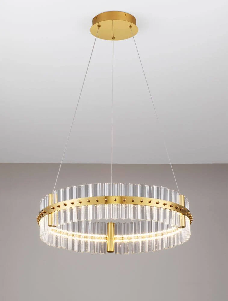 Kezo LED Pendelleuchte Ø 60cm 3000K Gold