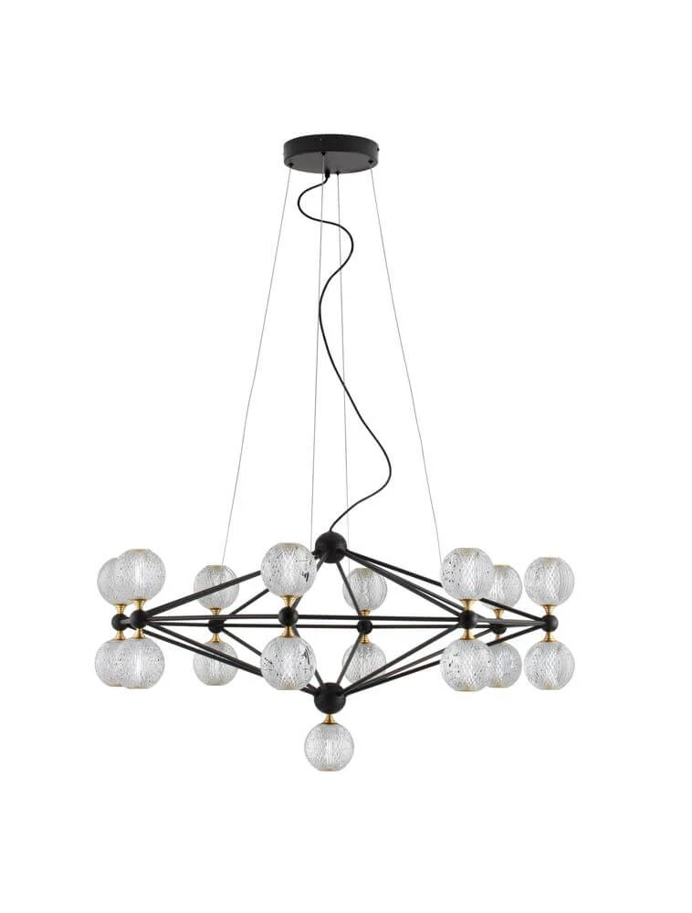 Belinda LED Pendelleuchte Ø 105cm 17-flammig