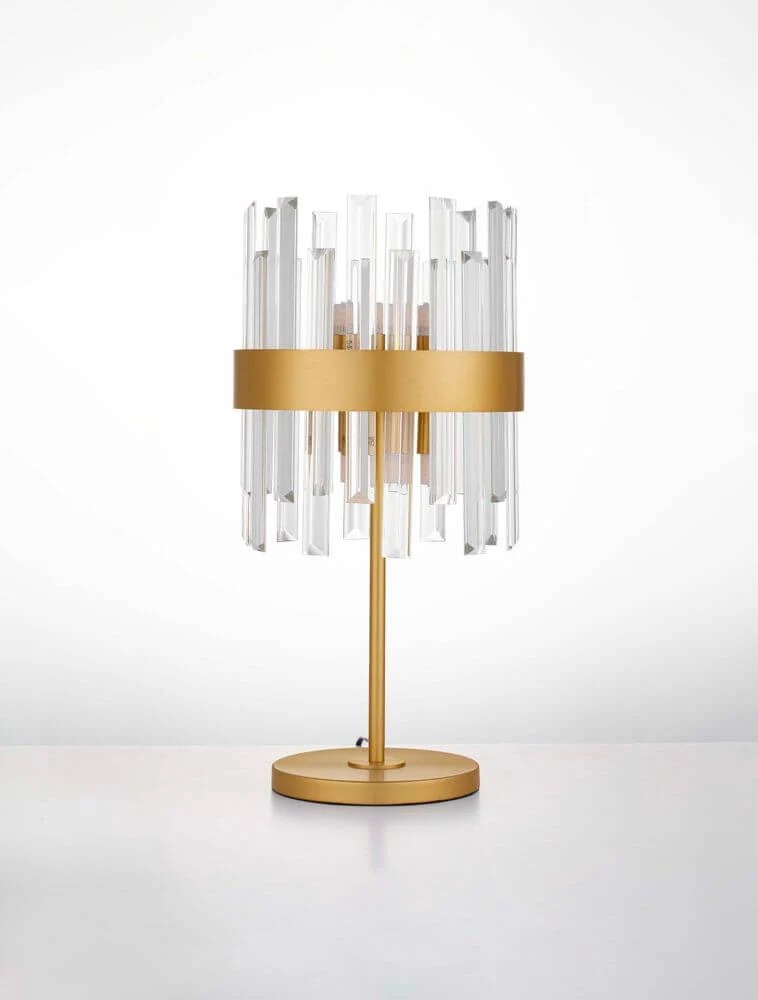 Crown Tischleuchte Gold