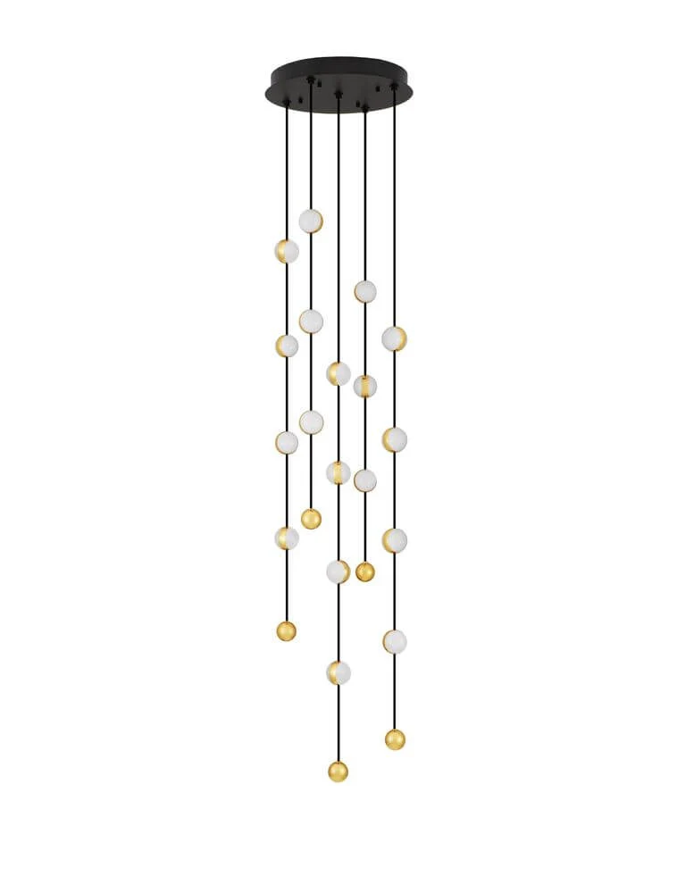 Alcinoe LED Pendelleuchte Ø 38cm