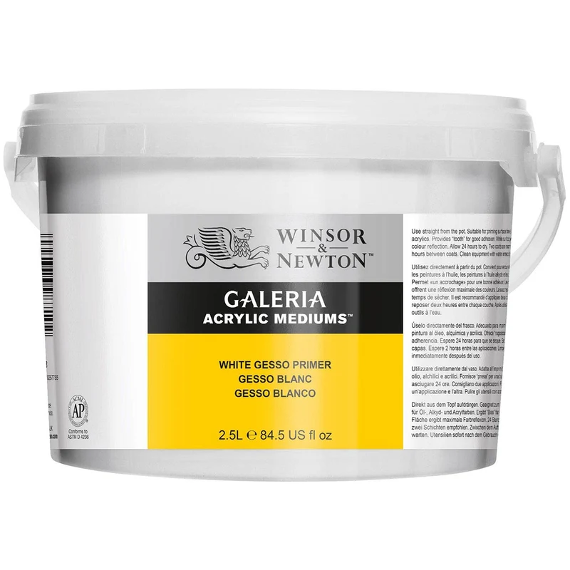Winsor and Newton - Galeria White Gesso - 2.5 Litre