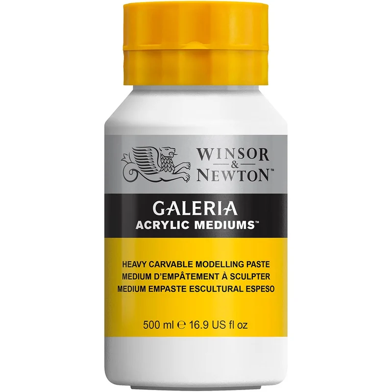 Winsor and Newton - Galeria Heavy Carvable Modelling Paste - 500ml -