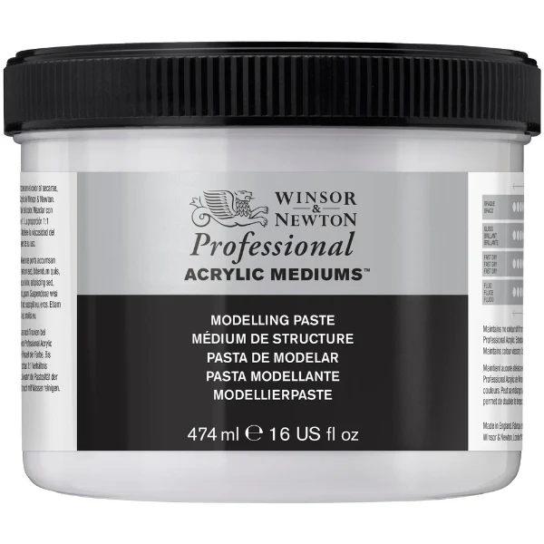 Winsor and Newton - Artists' Acrylic Modelling Paste - 474ml