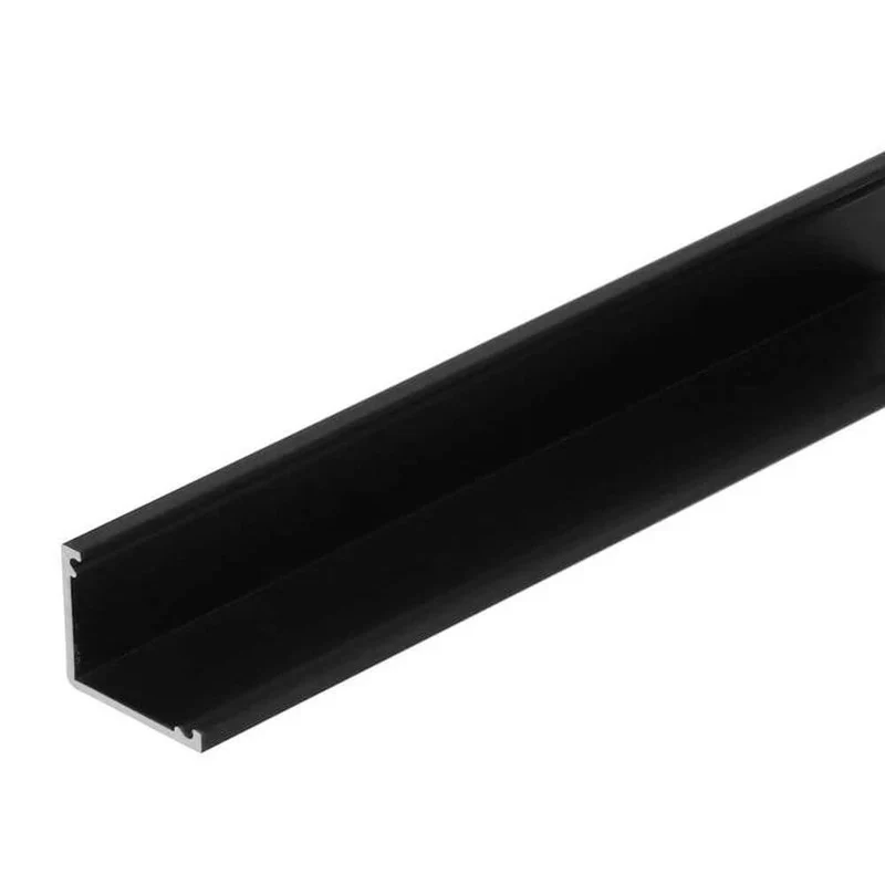 LED Aluminiumprofil Eck Duo Serie Eco Aufbau 2 Meter