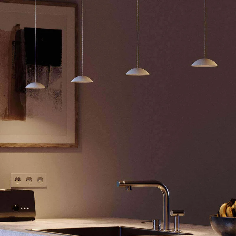 s.luce Santa Air LED-Hängeleuchte Ø 11cm Dimmbar