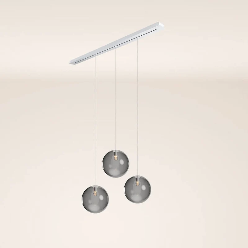 s.luce Orb Esstischleuchte 3-flammig 160cm Ø 3x40
