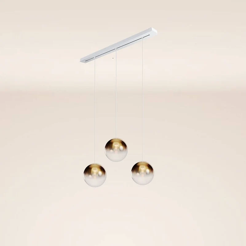 s.luce Orb 3-flammig Ø 30 Esstisch-Pendelleuchte 120cm