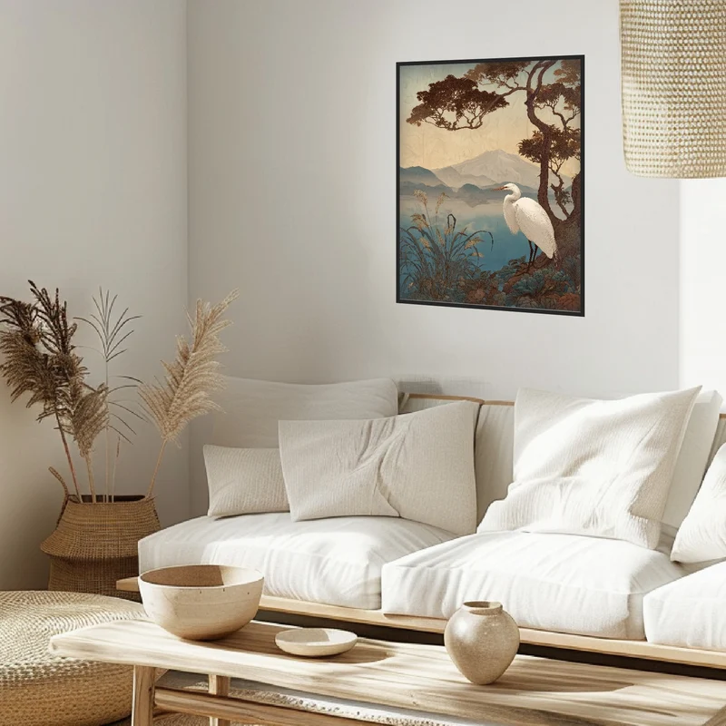 Reiher am See Poster