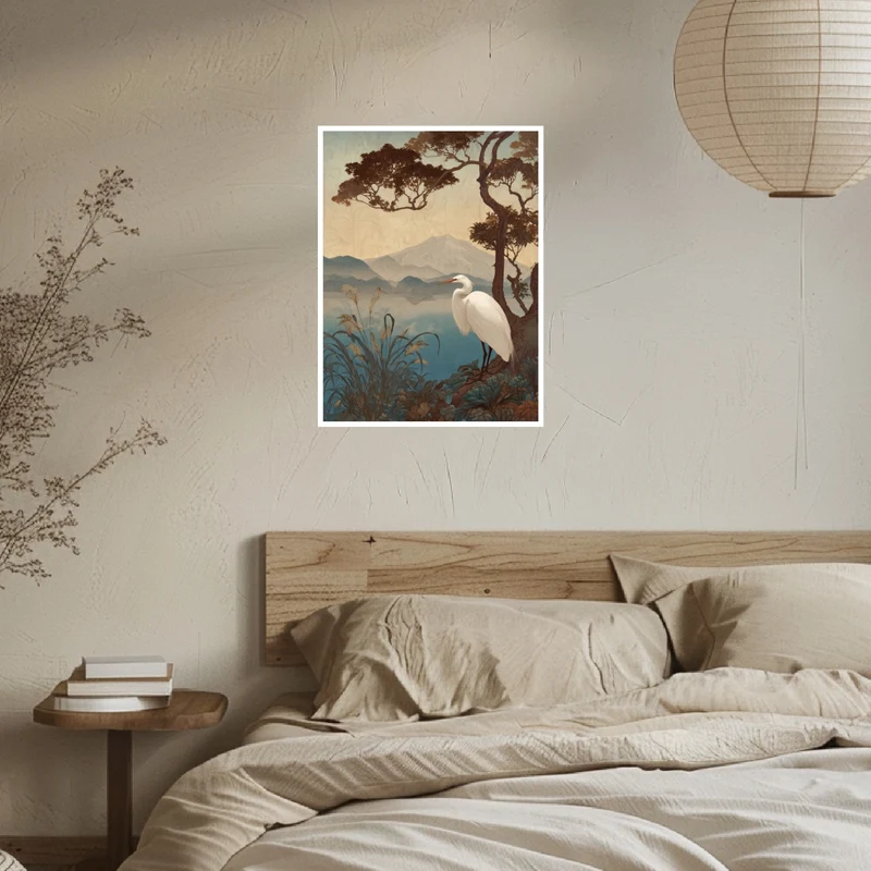 Reiher am See Poster