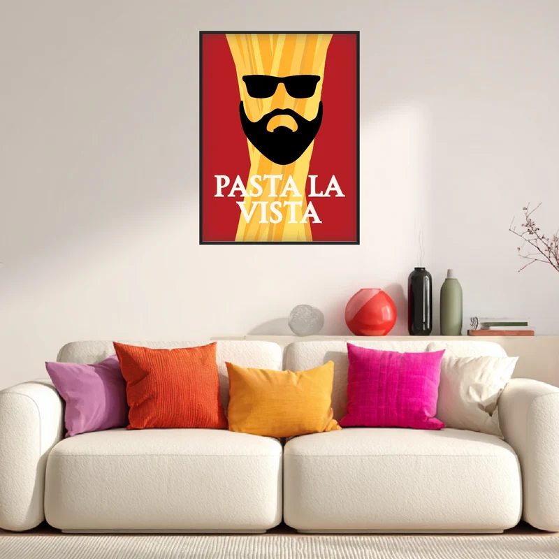 Pasta la Vista Poster