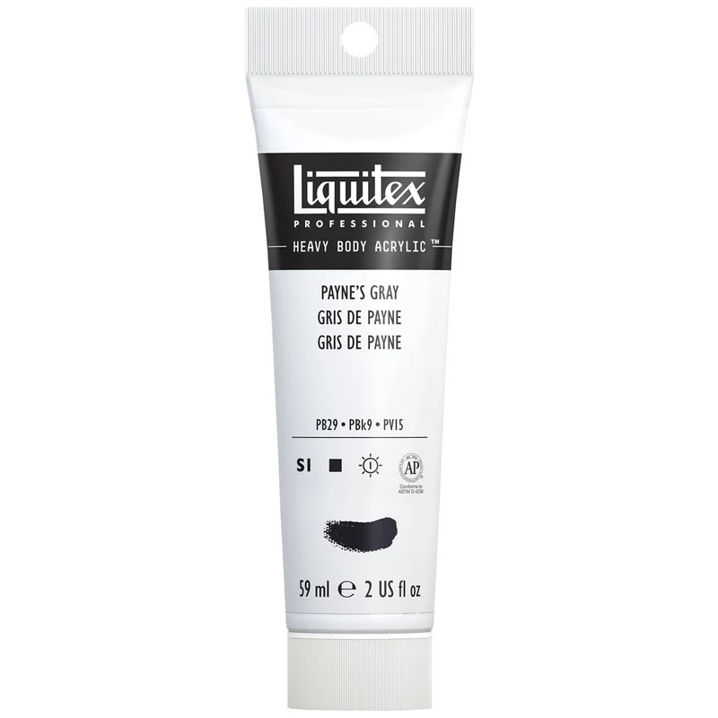Liquitex - Heavy Body Acrylic Colour - 59ml Payne's Grey