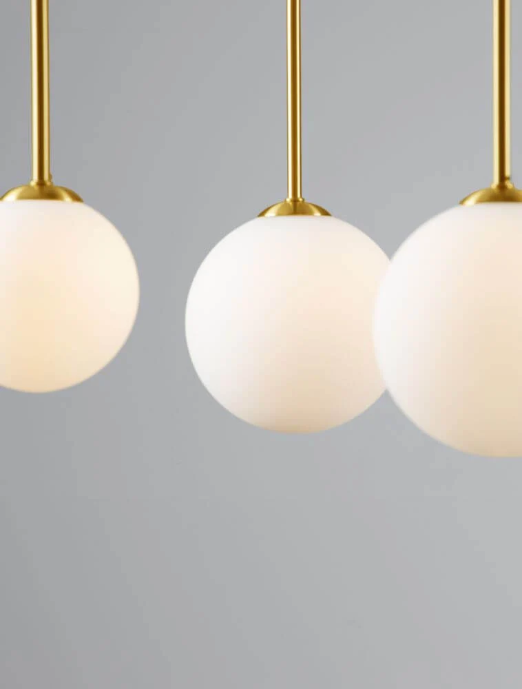 Savoy Pendelleuchte G9 6-flammig Schwarz, Gold