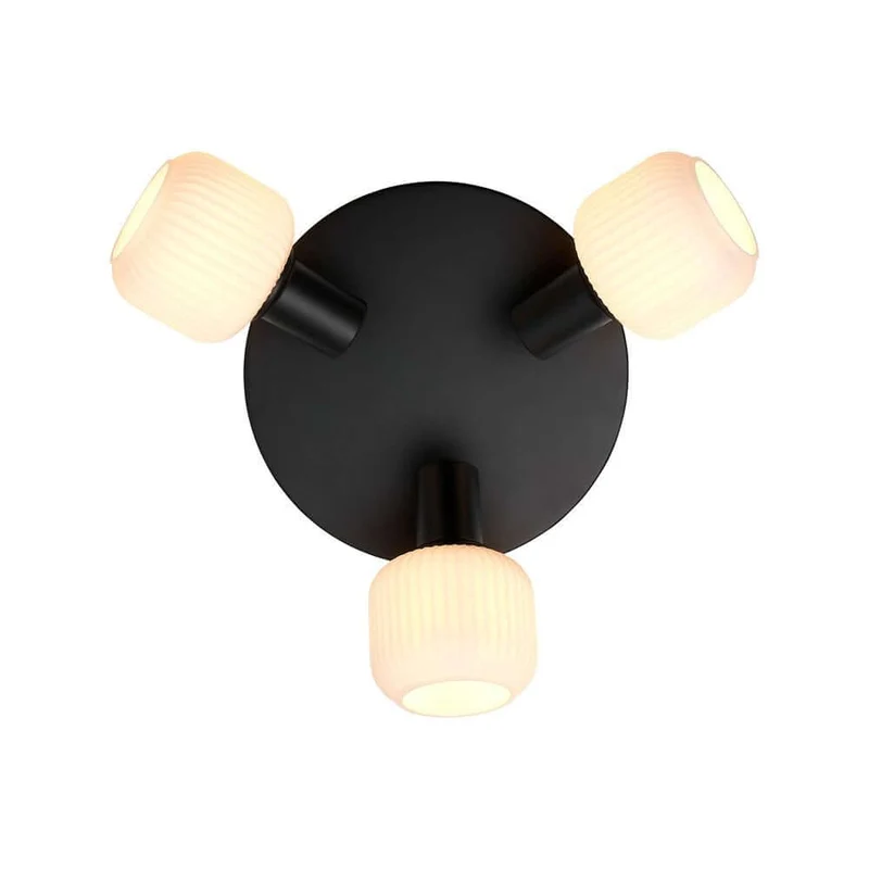 Deckenleuchte Milford Mini 3-Rondel