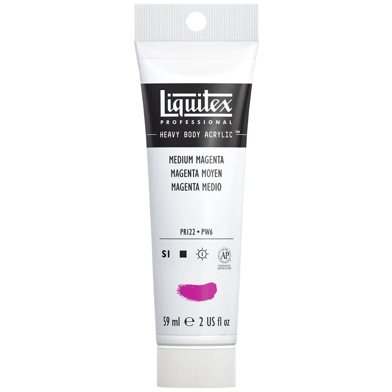 Liquitex - Heavy Body Acrylic Colour - 59ml Medium Magenta