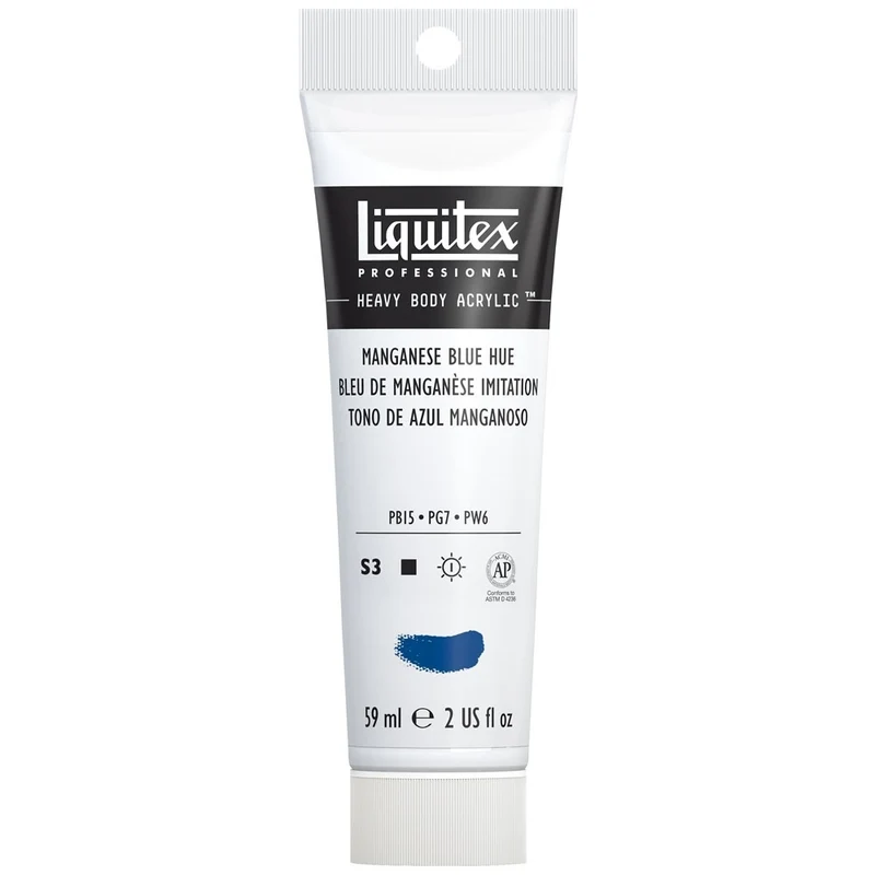 Liquitex - Heavy Body Acrylic Colour - 59ml Manganese Blue Hue