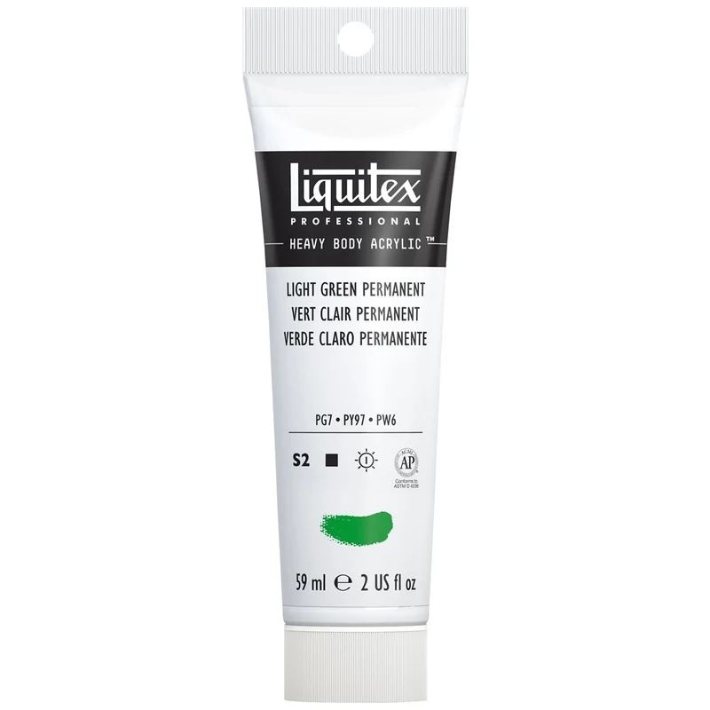 Liquitex - Heavy Body Acrylic Colour - 59ml Light Green Permanent