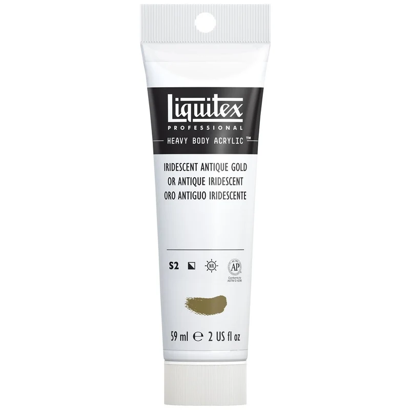 Liquitex - Heavy Body Acrylic Colour - 59ml Iridescent Antique Gold