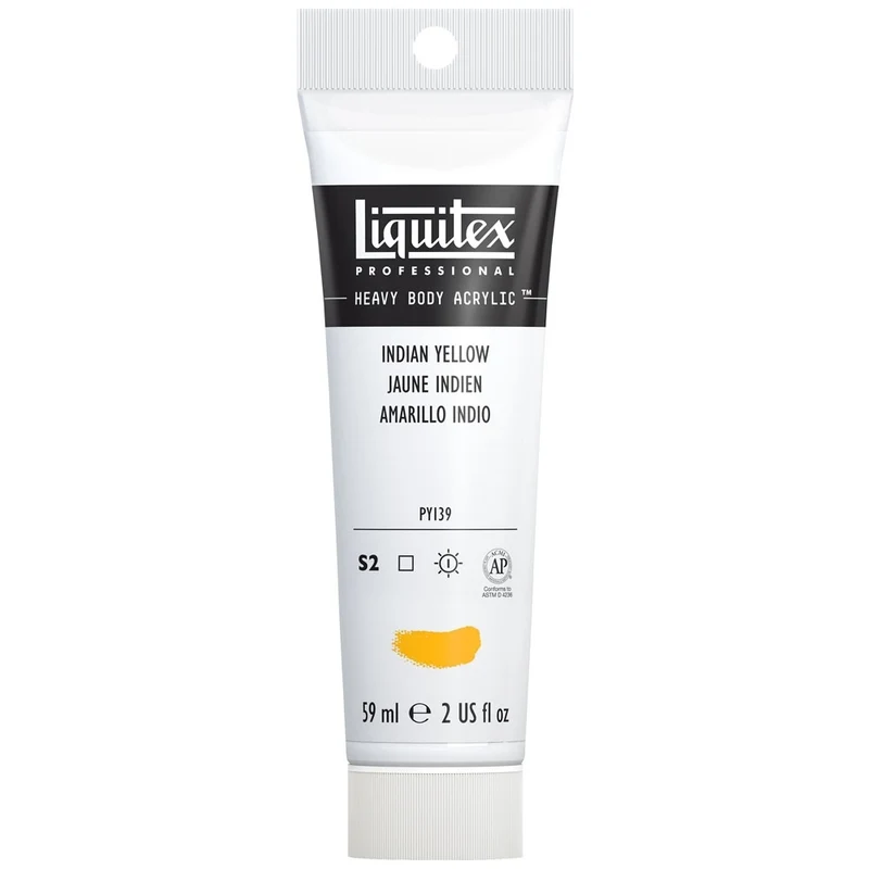 Liquitex - Heavy Body Acrylic Colour - 59ml Indian Yellow