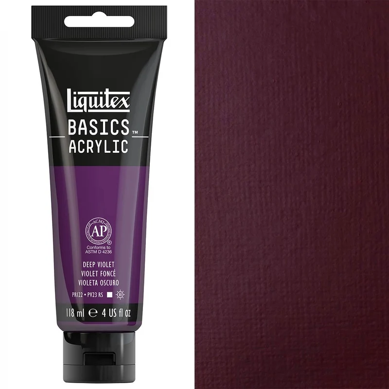 Liquitex - Basics Acrylic Colour - 118ml Deep Violet