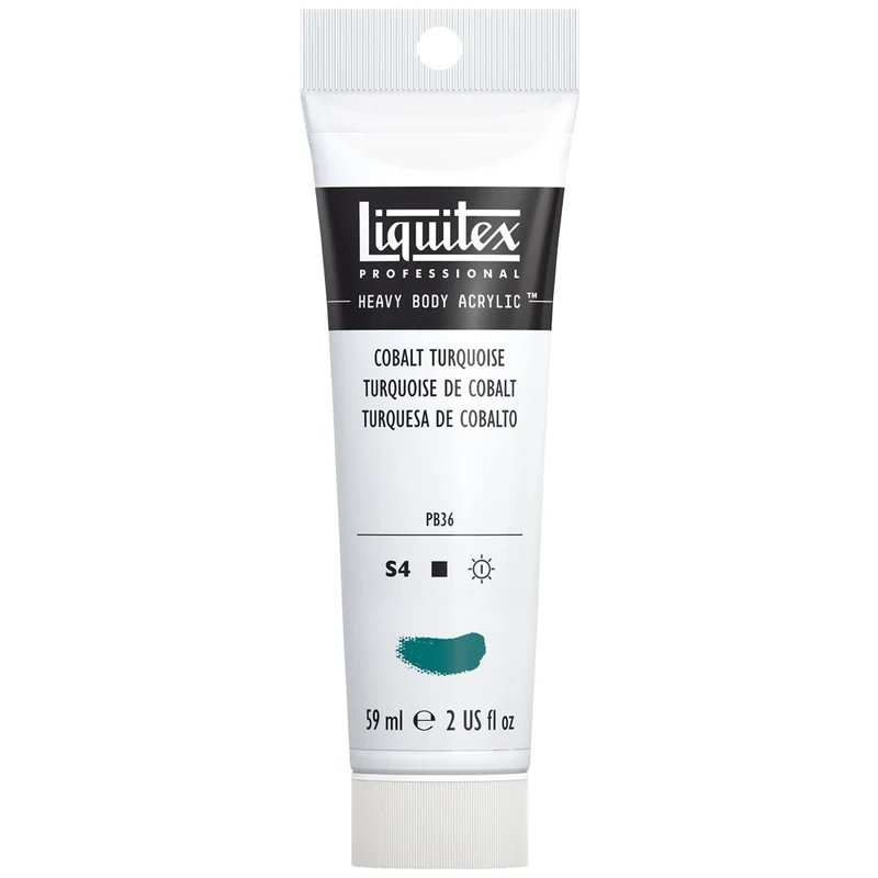 Liquitex - Heavy Body Acrylic Colour - 59ml Cobalt Turquoise