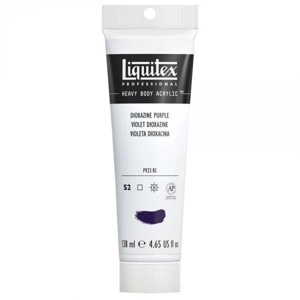 Liquitex - Heavy Body Acrylic Colour - 138ml Dioxazine Purple