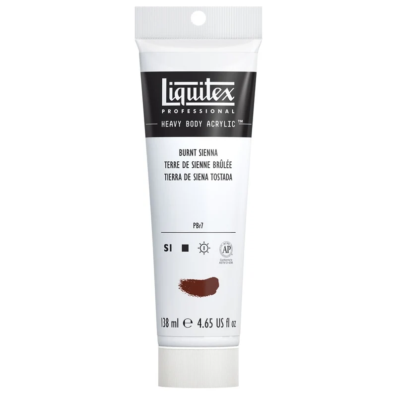 Liquitex - Heavy Body Acrylic Colour - 138ml Burnt Sienna