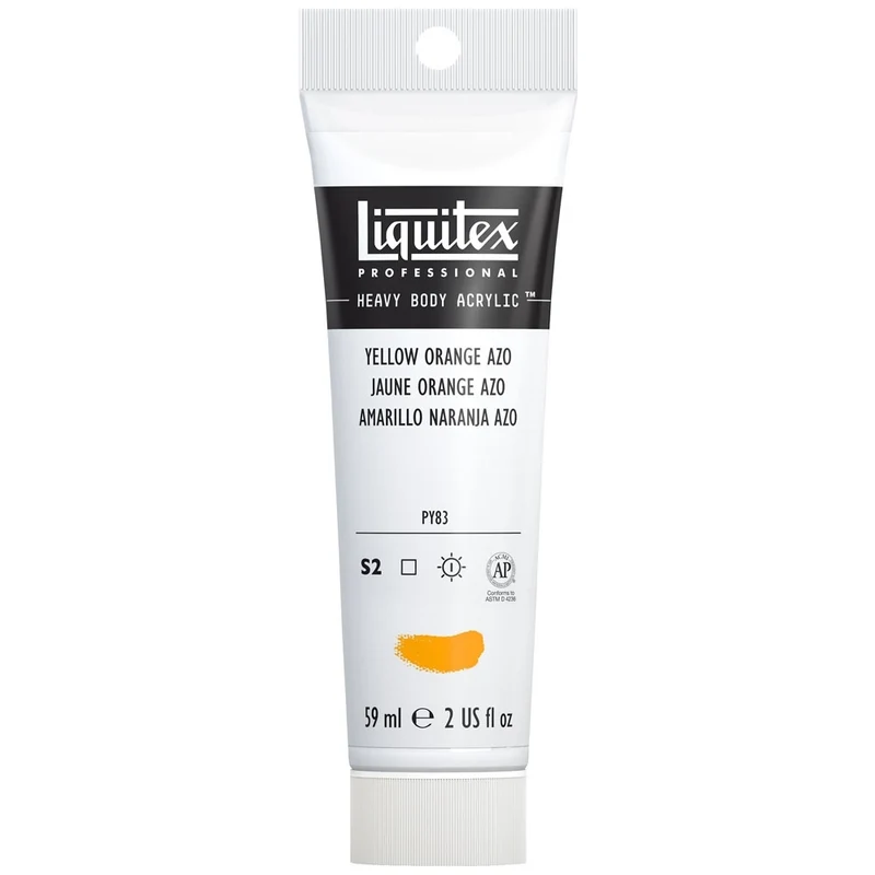 Liquitex - Heavy Body Acrylic Colour - 59ml Yellow Orange Azo