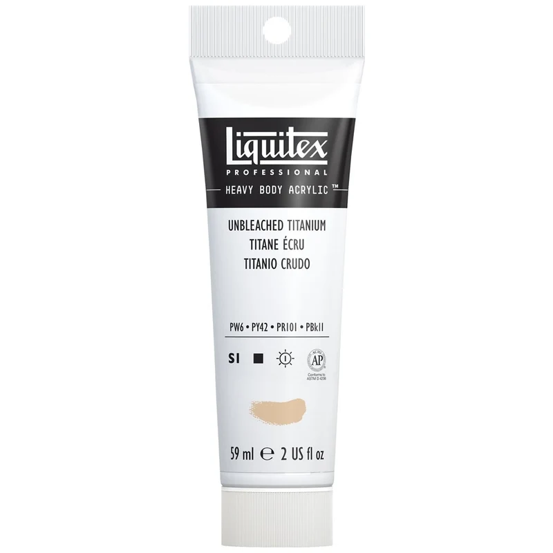 Liquitex - Heavy Body Acrylic Colour - 59ml Unbleached Titanium