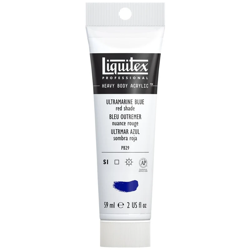 Liquitex - Heavy Body Acrylic Colour - 59ml Ultramarine Blue Red Shade