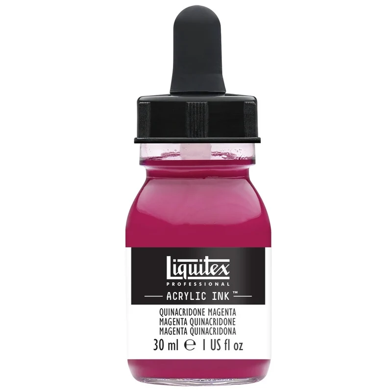 Liquitex - Acrylic Ink - 30ml Quinacradone Magenta