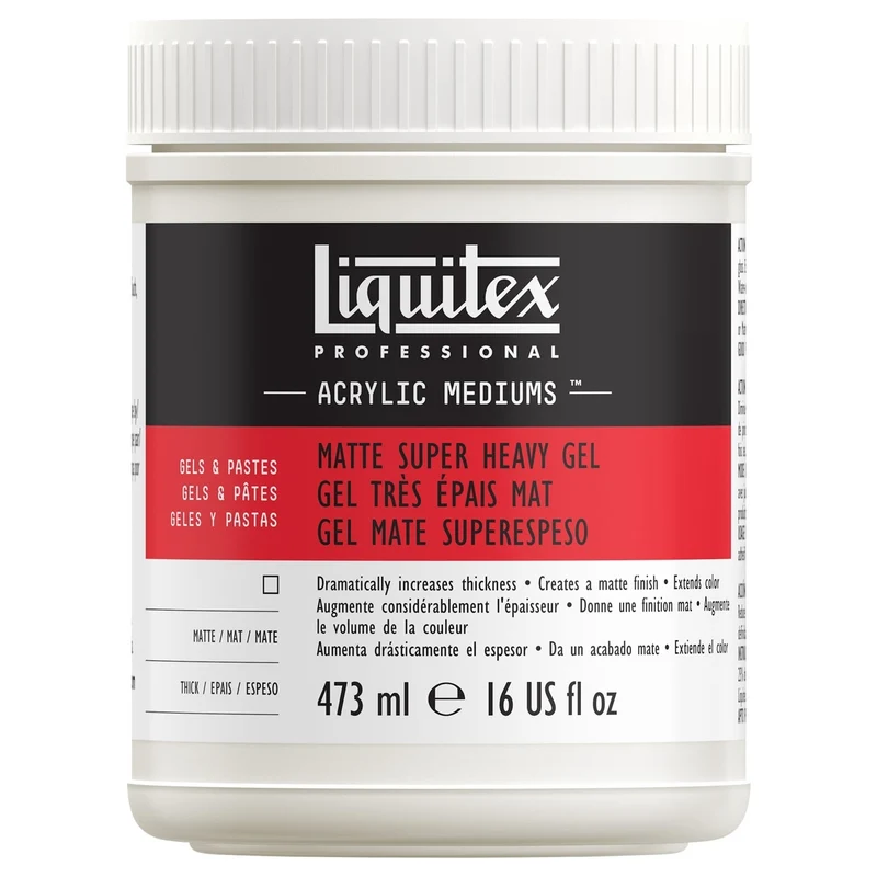 Liquitex - Matt Super Heavy Gel Medium 473ml