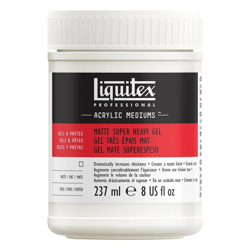 Liquitex - Matt Super Heavy Gel Medium 237ml