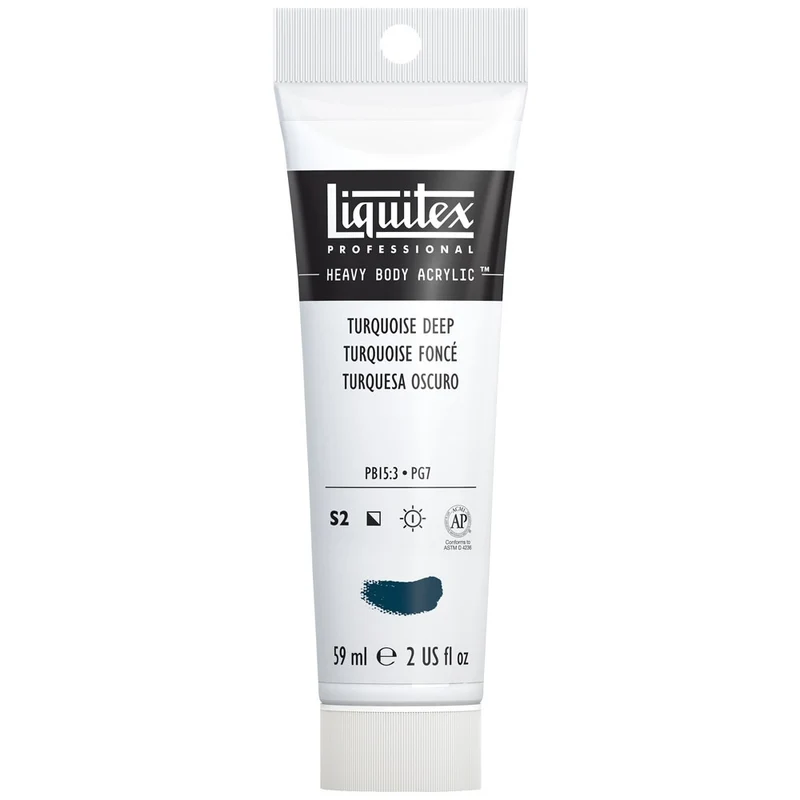 Liquitex - Heavy Body Acrylic Colour - 59ml Turquoise Deep