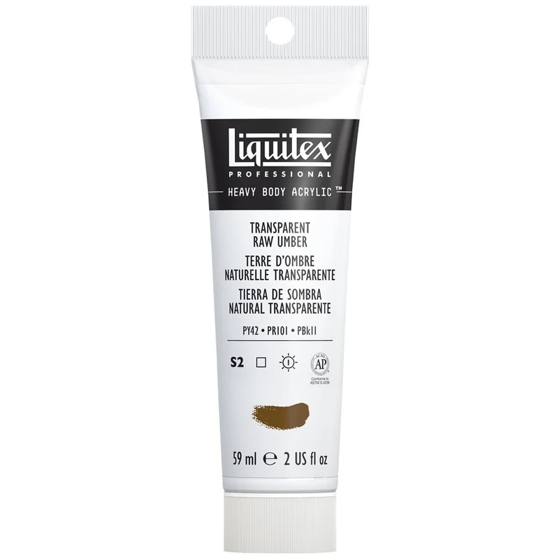 Liquitex - Heavy Body Acrylic Colour - 59ml Transparent Raw Umber