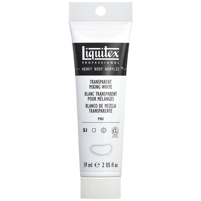 Liquitex - Heavy Body Acrylic Colour - 59ml Transparent Mixing White