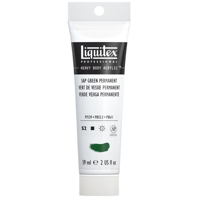 Liquitex - Heavy Body Acrylic Colour - 59ml Sap Green Permanent