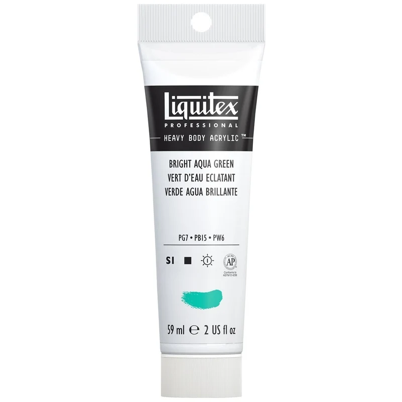 Liquitex - Heavy Body Acrylic Colour - 59ml Bright Aqua Green