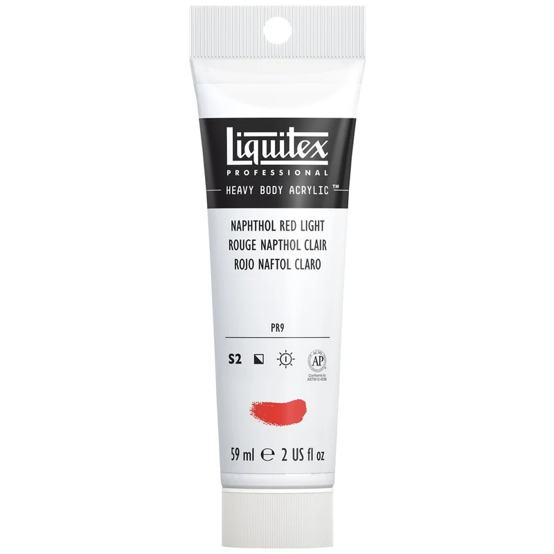 Liquitex - Heavy Body Acrylic Colour - 59ml Napthol Red Light