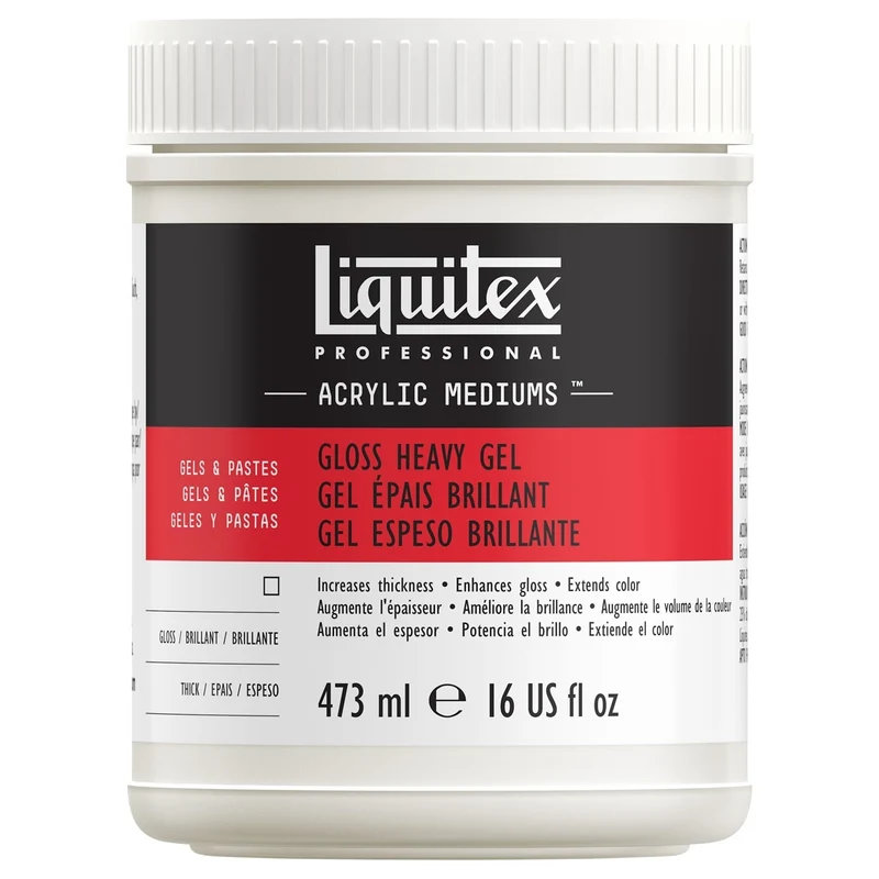 Liquitex - Gloss Heavy Gel Medium 473ml