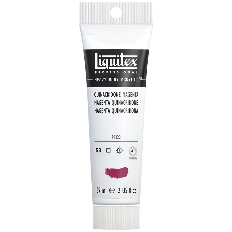 Liquitex - Heavy Body Acrylic Colour - 59ml Quinacridone Magenta