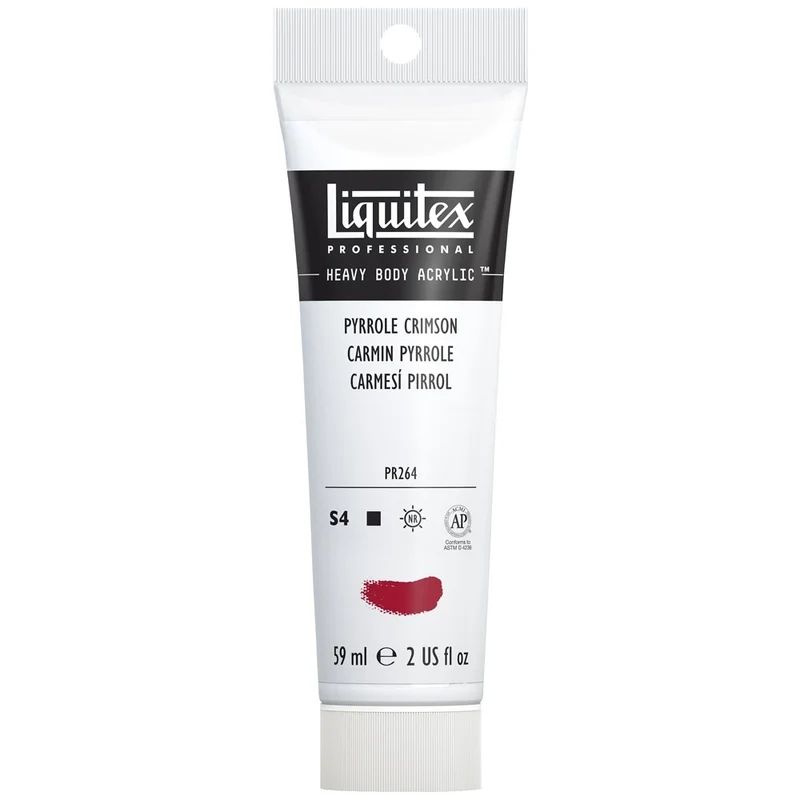 Liquitex - Heavy Body Acrylic Colour - 59ml Pyrole Crimson