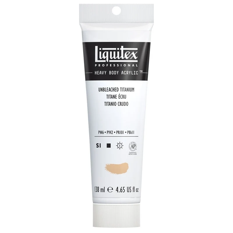 Liquitex - Heavy Body Acrylic Colour - 138ml Unbleached Titanium