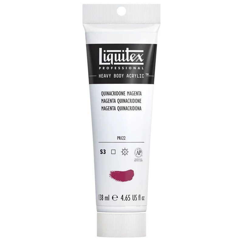 Liquitex - Heavy Body Acrylic Colour - 138ml Quinacridone Magenta