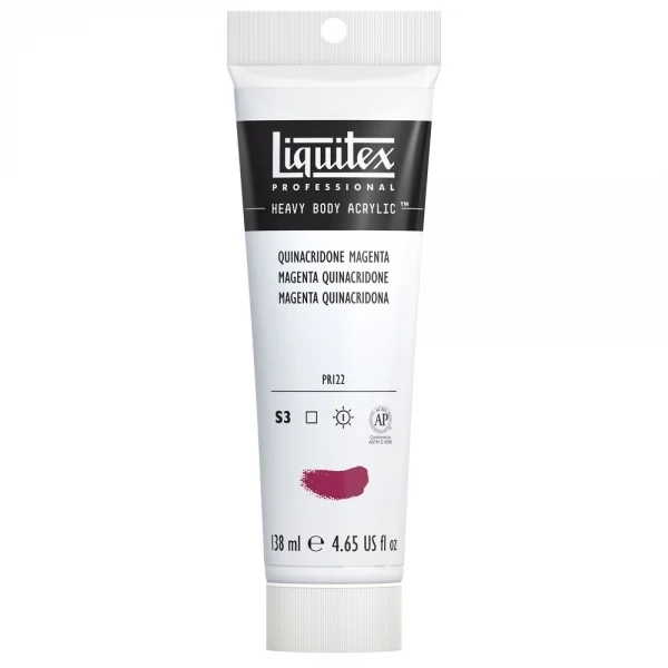 Liquitex - Heavy Body Acrylic Colour - 138ml Quinacridone Magenta