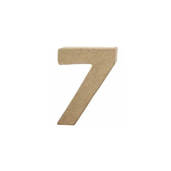 Create Craft - Number - Small - 10cm - 7 - 1piece