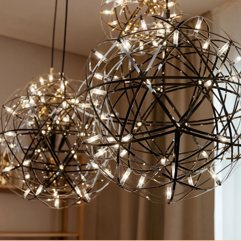 s.luce Atom LED Esstisch-Pendelleuchte 2 bis 5-flammig Balken 120cm